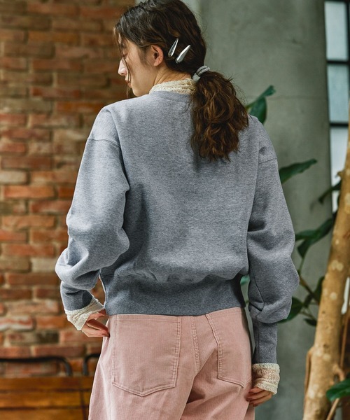 George's トレーナー スウェット 裏起毛フロッキースウェット