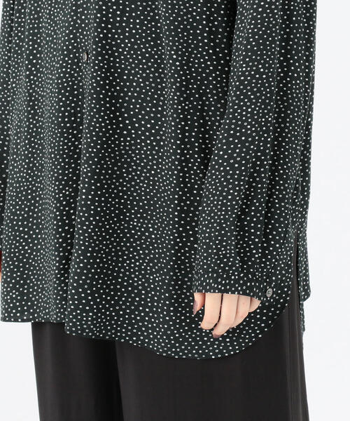 「GALERIE VIE」 長袖ブラウス 36 ブラック レディース_画像7