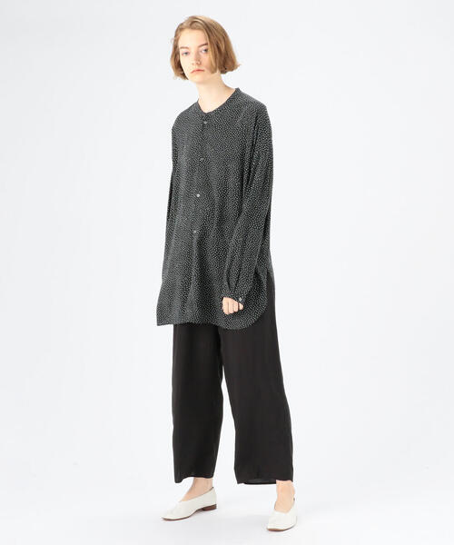 「GALERIE VIE」 長袖ブラウス 36 ブラック レディース_画像8