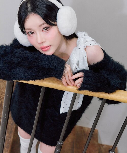 OLIVE des OLIVE（オリーブデオリーブ） ワンピース フワフワケーブル