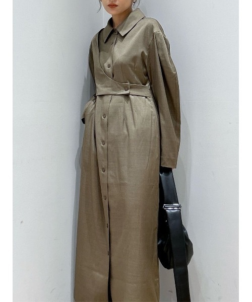 STYLEMIXER（スタイルミキサー） ワンピース アシンメトリーシャツ