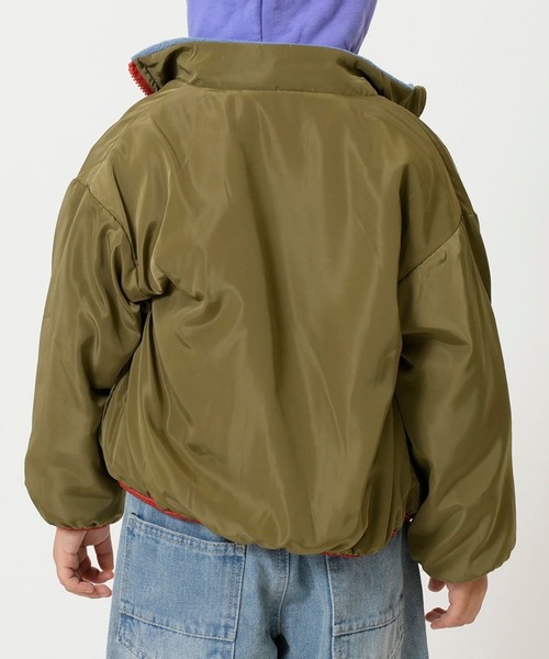 RIO（リオ） ブルゾン アウター 「リバーシブル」フリース×タフタ