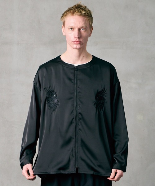 ジャケット ノーカラージャケット PHOENIX SHADOW SHIRTS JKT メンズ レディースの画像