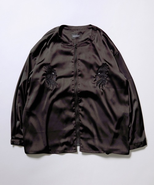 ジャケット ノーカラージャケット PHOENIX SHADOW SHIRTS JKT メンズ レディースの画像