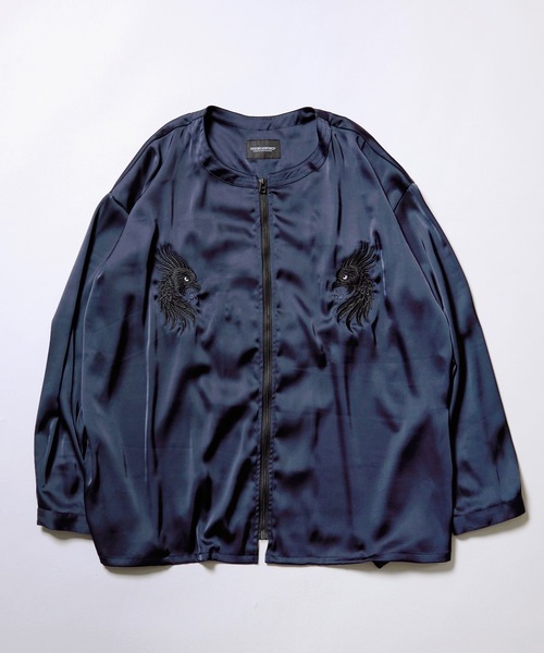 ジャケット ノーカラージャケット PHOENIX SHADOW SHIRTS JKT メンズ レディースの画像