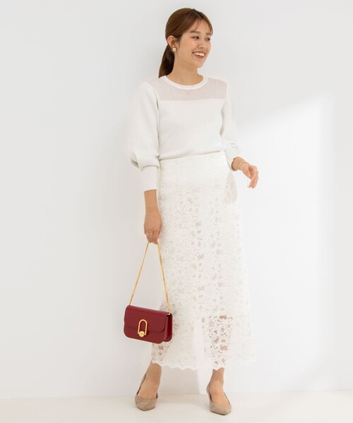 「NOLLEY'S Sophi」 長袖ニット 38 ブラック レディース_画像2