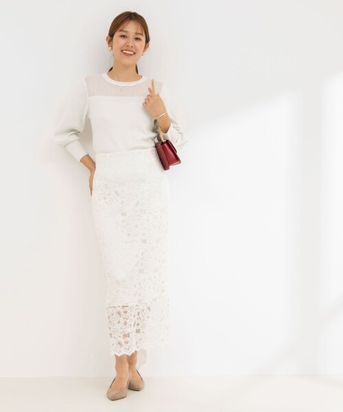 「NOLLEY'S Sophi」 長袖ニット 38 ブラック レディース_画像3