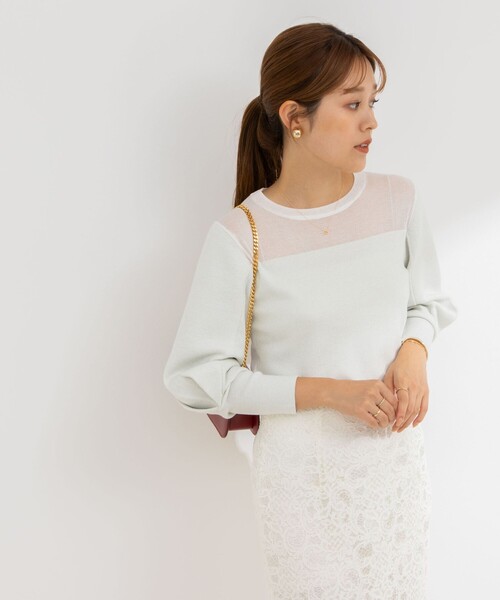 「NOLLEY'S Sophi」 長袖ニット 38 ブラック レディース_画像6