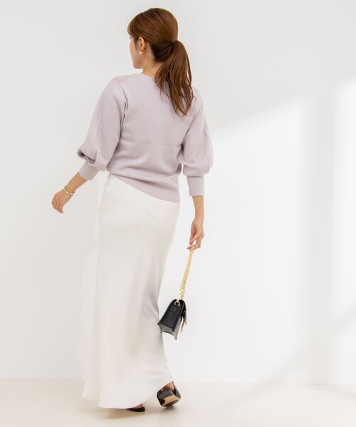 「NOLLEY'S Sophi」 長袖ニット 38 ブラック レディース_画像9