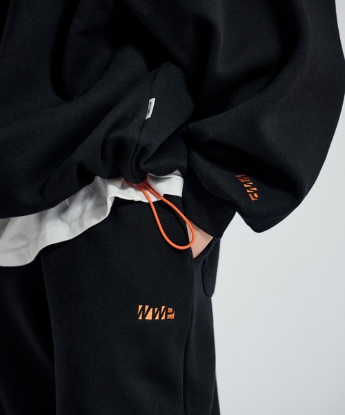 「WETTEMPT」 スウェットカットソー SMALL ネイビー メンズ_画像9