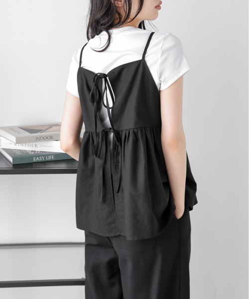 「La-gemme」 セットアップ M ベージュ レディース_画像5