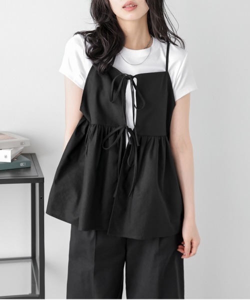 「La-gemme」 セットアップ M ベージュ レディース_画像6