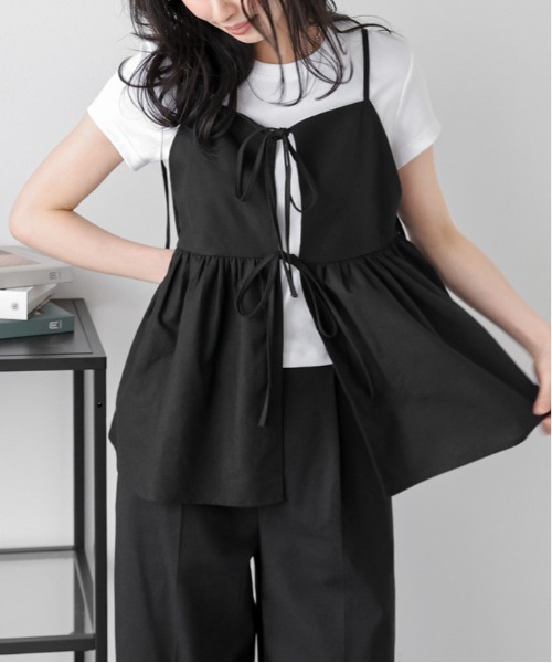 「La-gemme」 セットアップ M ベージュ レディース_画像7