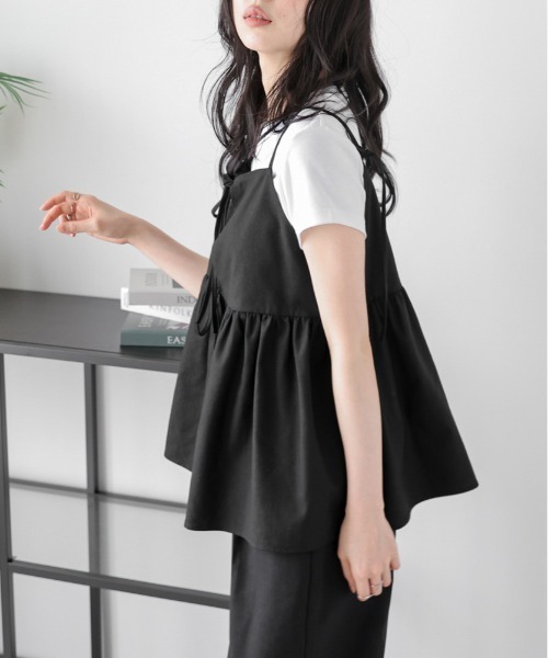 「La-gemme」 セットアップ M ベージュ レディース_画像8