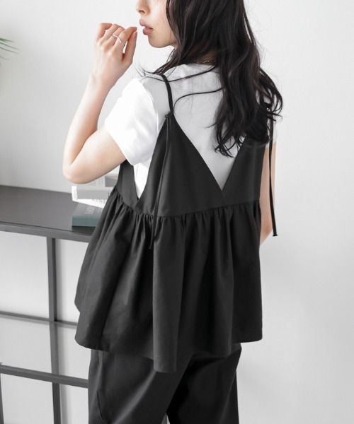 「La-gemme」 セットアップ M ベージュ レディース_画像9