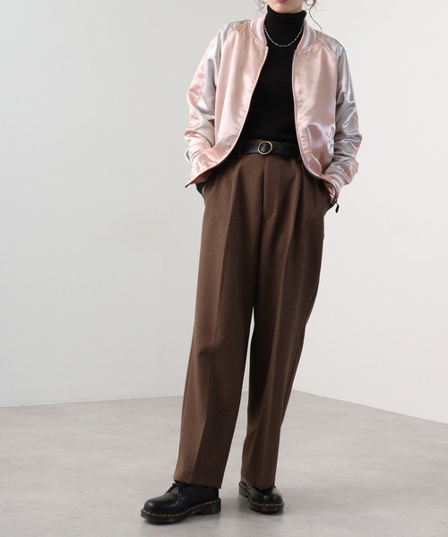 「ACE」 「kongow」スカジャン M サックスブルー メンズ_画像7