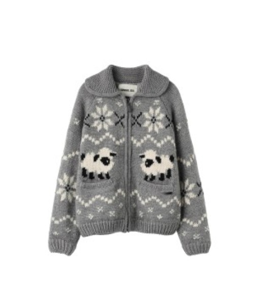 GENERAL IDEA ニット セーター wool blend cowichan knit jumper