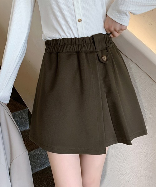 miniministore（ミニミニストア） パンツ プリーツキュロットパンツ