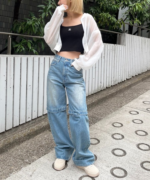 「SPIRALGIRL」 ブルゾン FREE ブラック レディース_画像7