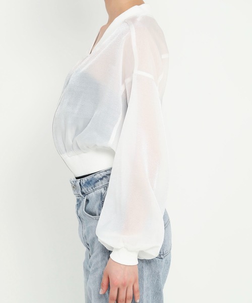 「SPIRALGIRL」 ブルゾン FREE ブラック レディース_画像8