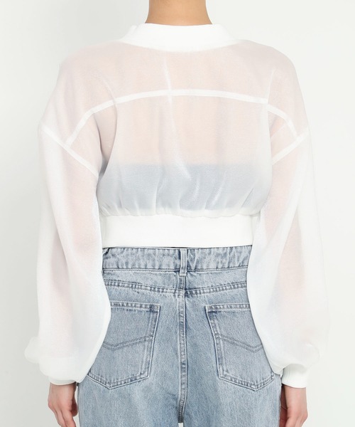 「SPIRALGIRL」 ブルゾン FREE ブラック レディース_画像9