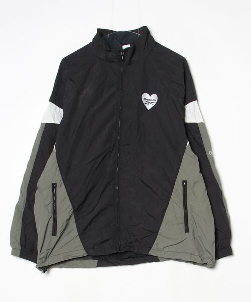 「kaoyorinakami」 「Reebok」ナイロンブルゾン LARGE ブラック メンズ 【Reebok】ナイロンジャケット - ブラック / S