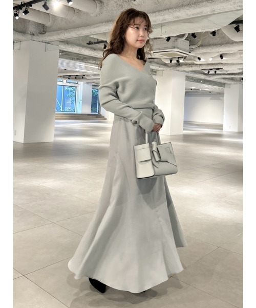 即購入可　FRAY I.D ニットドッキングワンピース ニットドッキングワンピース(マキシ・ロングワンピース)｜ワンピース