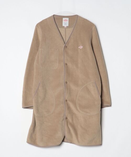 24AW ダントン ロングコート ベージュ系 Danton（ダントン） コート 36 ベージュ レディース : ZOZOTOWN Yahoo