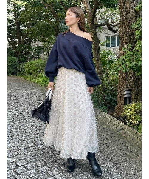 「SNIDEL」 フレアスカート 0 ブラック レディース_画像5