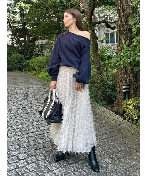 「SNIDEL」 フレアスカート 0 ブラック レディース_画像6