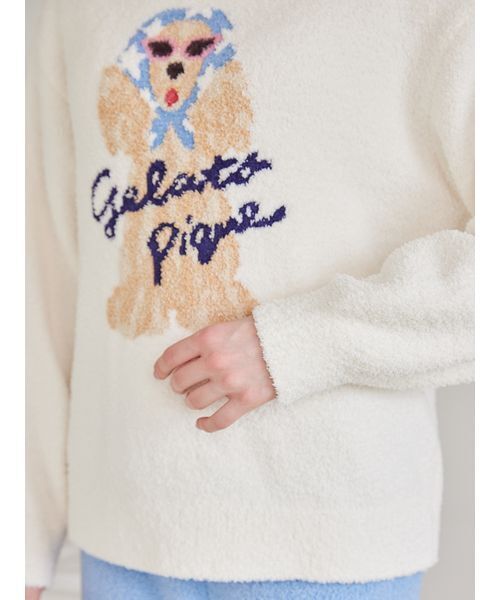gelato pique（ジェラートピケ） パジャマ ルームウェア スカーフDOG