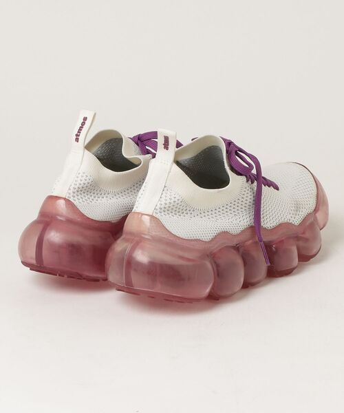 「grounds」 「atmos」ローカットスニーカー 22.0cm ホワイト メンズ_画像2