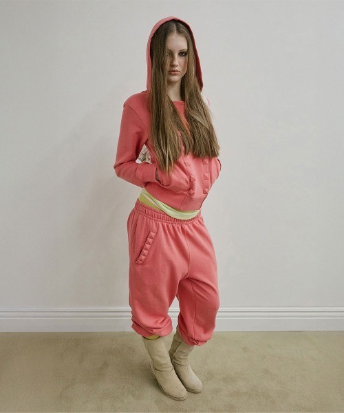 SCULPTOR（スカルプター） パーカー Napoleon Stud Hoodie レディース