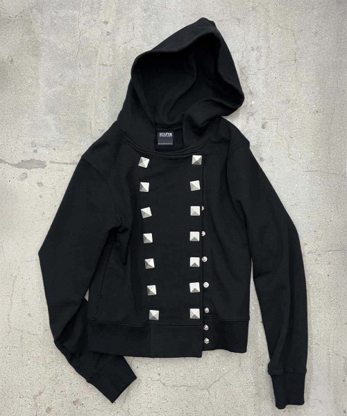 SCULPTOR（スカルプター） パーカー Napoleon Stud Hoodie レディース