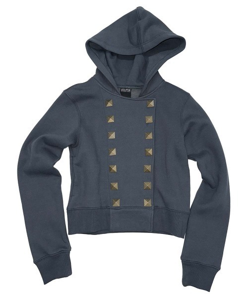 SCULPTOR（スカルプター） パーカー Napoleon Stud Hoodie レディース