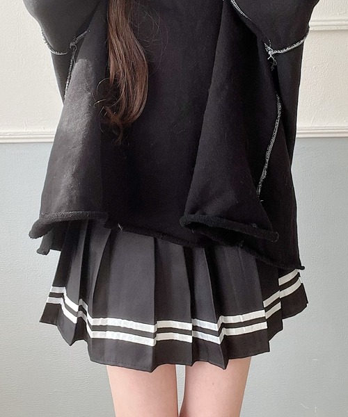 Nana（ファッション） スカート ラインプリーツミニスカート