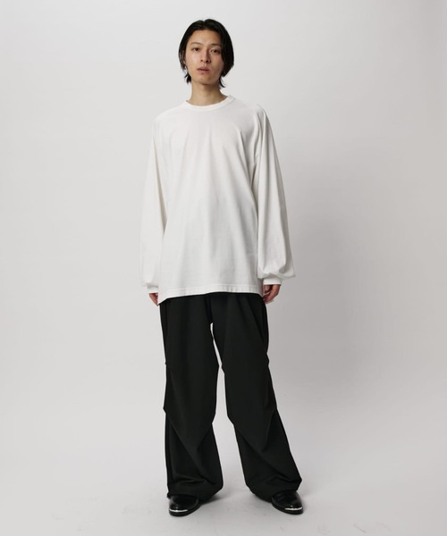 「Lui's」 長袖Tシャツ FREE ホワイト メンズ_画像8