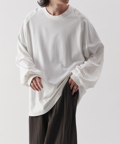 「Lui's」 長袖Tシャツ FREE ホワイト メンズ_画像9