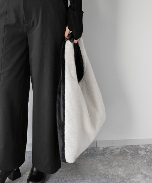 「HARE」 トートバッグ FREE ブラック レディース_画像9