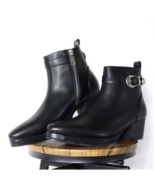 「LOVEHUNTER」 ブーツ 44 ブラック メンズ_画像8