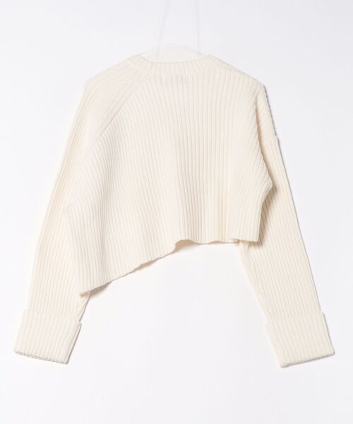 CLANE（クラネ） ニット セーター CLANE ASYMMETRY WIDE SHORT KNIT