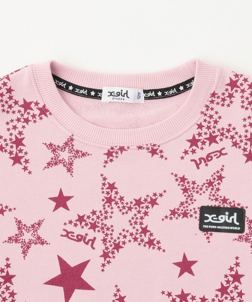 「X-girl Stages」 「KIDS」セットアップ 120cm アイボリー キッズ_画像5