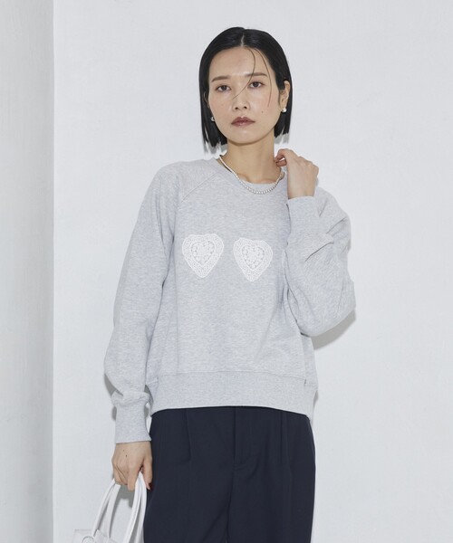 「Firsthand」 スウェットカットソー FREE ブラック レディース_画像3