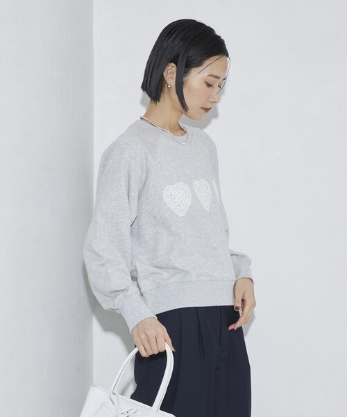 「Firsthand」 スウェットカットソー FREE ブラック レディース_画像6