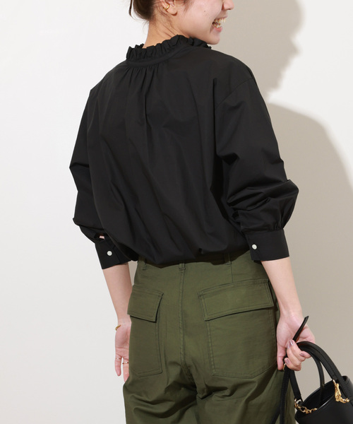 「JOURNAL STANDARD relume」 長袖ブラウス FREE ブラック レディース_画像8