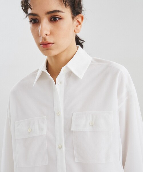 「Diagram」 長袖シャツ 36 ブラック レディース_画像9