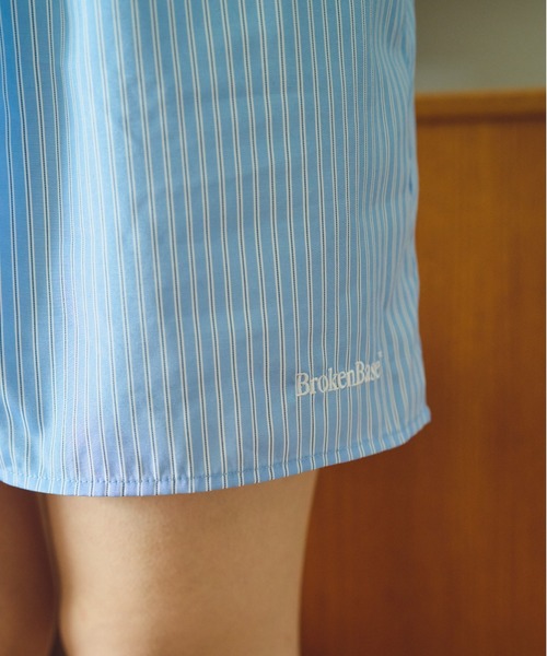 「BROKEN BASE」 パンツ MEDIUM ブルー メンズ_画像8