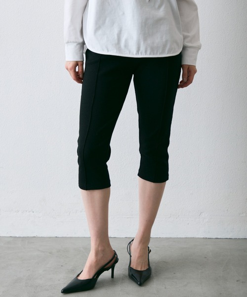 CLANE(クラネ) パンツ VELOUR CAPRI PANTS レディース : ZOZOTOWN CLANE(クラネ) パンツ VELOUR CAPRI PANTS レディース : ZOZOTOWN