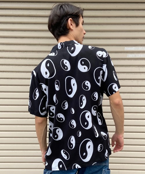 「VOLCOM」 半袖シャツ L ピンク メンズ_画像7