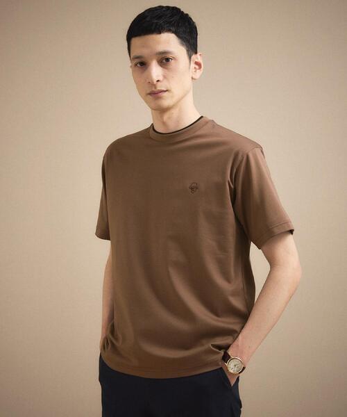 TAKEO KIKUCHI（タケオキクチ） tシャツ ワンストローク刺繍 半袖 T